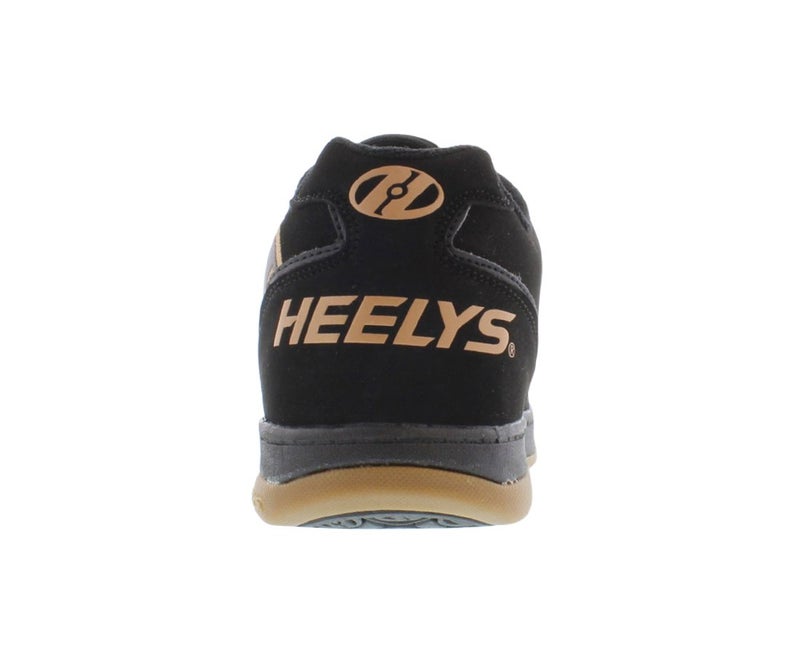 HEELYS حذاء التزلج HEELYS للأطفال Propel 2.0، أسود/مطاطي، 5 أطفال كبار - Image 4